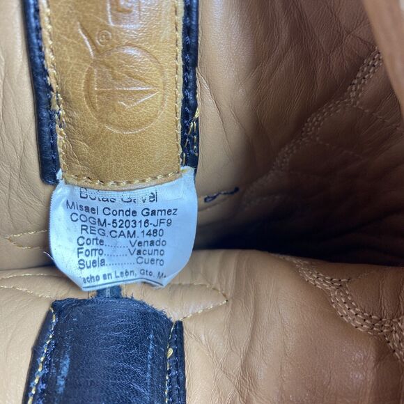 Gavel‎ Santino Bullhide Cowboy Boots Black Mens Size 8 main image 2